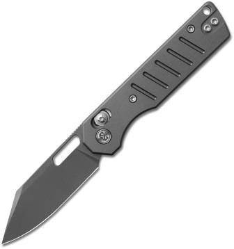 MGR822ADG Miguron Gatov Crossbar Lock Pocket Knife Gray