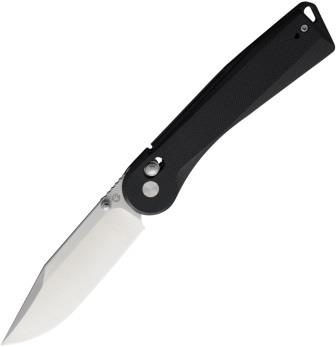 MK0041BKST Rapax Trek Crossbar Lock Pocket Knife Black G10