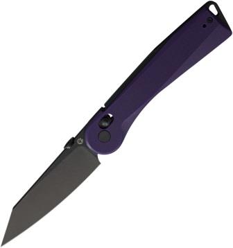 MK0042PLBW Rapax Slick Crossbar Lock Pocket Knife Purple G10