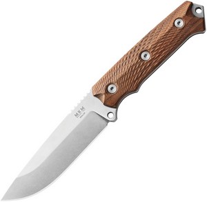 MKMBCS MKM-Maniago Knife Makers Base Camp Fixed Blade Knife Santos Wood