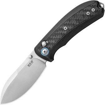 MKMBLCF MKM-Maniago Knife Makers Bolero Crossbar Lock Pocket Knife Carbon Fiber
