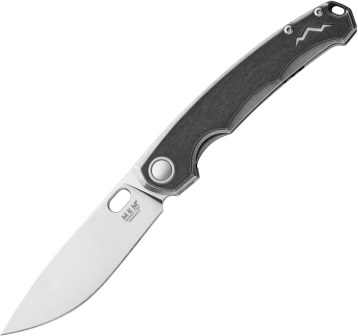 MKMELGYBK MKM-Maniago Knife Makers Eclipse Framelock Pocket Knife Gray