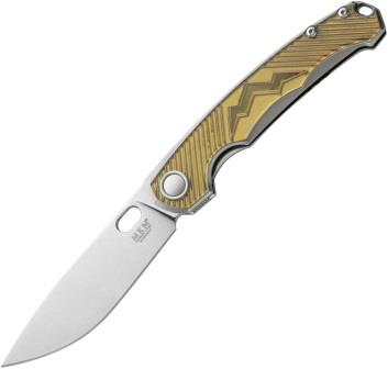 MKM-Maniago Knife Makers Eclipse Framelock Pocket Knife Ultem - MKMELUSW