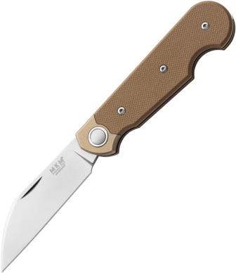 MKMJQTGEH MKM-Maniago Knife Makers Jaques Slip Joint Pocket Knife Earth G10