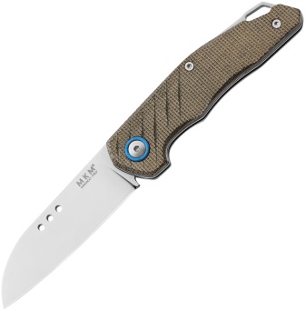 MKMRTGC MKM-Maniago Knife Makers Root Slip Joint Pocket Knife Green Canvas