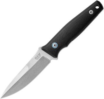 MKMTPFDGBK MKM-Maniago Knife Makers TPF-Defense Fixed Blade Knife Black