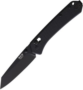 MKMYPGBKB MKM-Maniago Knife Makers Yipper Folder Pocket Knife Black G10