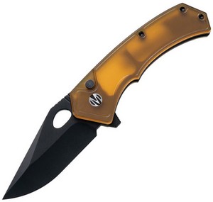 MLS1216P MOLSECT Croc Button Lock Pocket Knife PEI