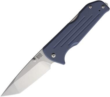 MMS022 Main Street Bourbon Lockback Pocket Knife Denim Tanto