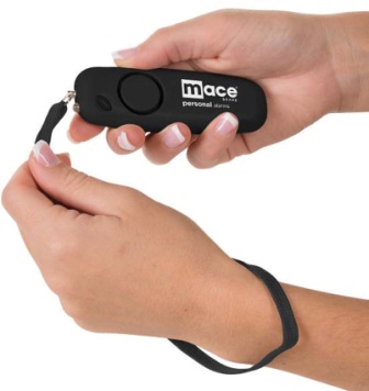 MSI80459 Mace Personal Alarm Wristlet Black