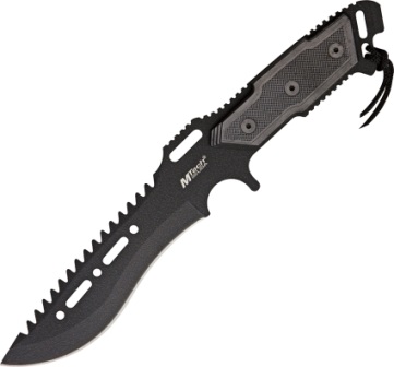 MTech Combat Knife Black - MT621BK