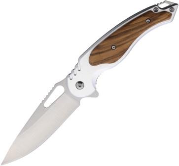 MTA2012LB Mtech Linerlock Pocket Knife Spring Assisted Light Brown