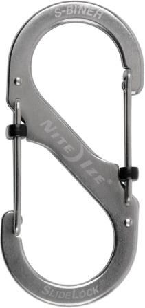N02672 Nite Ize S-Biner SlideLock #4 SS