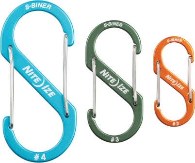 Nite Ize Products S-Biner Assorted 3-Pack - N04917