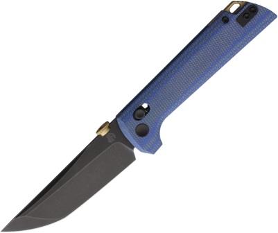 NMB2406BLBK North Mountain Blade Chop 2 Crossbar Lock Pocket Knife Blue
