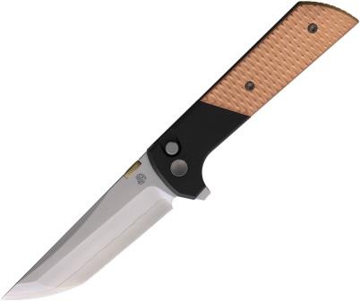 NMB2407CUDI North Mountain Blade Chop 2 Button Lock Pocket Knife Copper