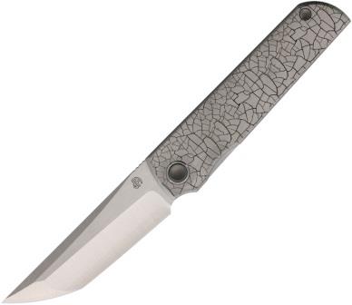 NMB2414AZDD North Mountain Blade Zen Framelock Pocket Knife Titanium Gray