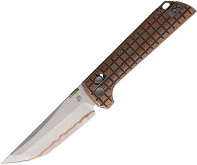 NMB2418CUG5 North Mountain Blade Chop 2 Crossbar Lock Pocket Knife Copper