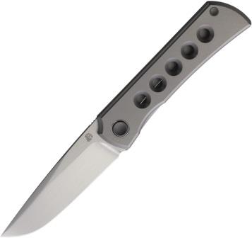NMB2525HL North Mountain Blade Sun Framelock Pocket Knife Titanium Hole