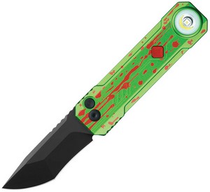 OKNLKZOMBIE Oknife LK Button Lock Pocket Knife Zombie