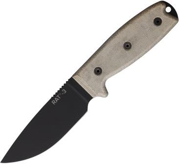ON8630 Ontario RAT 3 Fixed Blade Knife