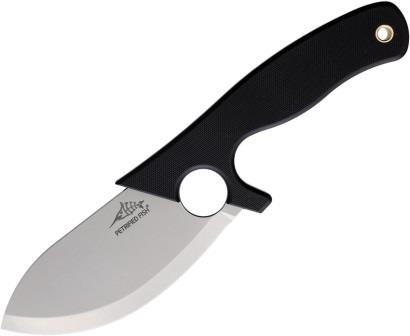 PFKH01DW Petrified Fish EEL Fixed Blade Knife Black
