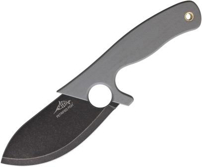 PFKH01GADW Petrified Fish EEL Fixed Blade Knife Gray