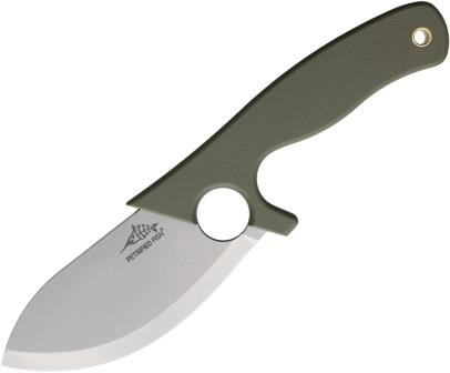 PFKH01GRW Petrified Fish EEL Fixed Blade Knife Green