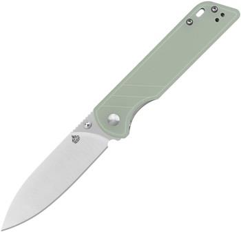 QS102C2 QSP Knife Parrot Linerlock Pocket Knife Jade V2