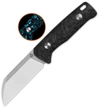 QS130BPF1 QSP Baby Penguin Fixed Blade Knife Blue