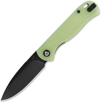 QS170C2 QSP Ferret Linerlock Pocket Knife Black Glow in the Dark