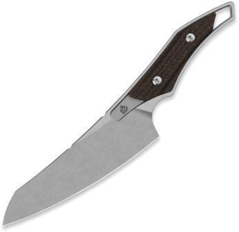 QS172C1 QSP T-Cook Fixed Blade Knife Glow Micarta