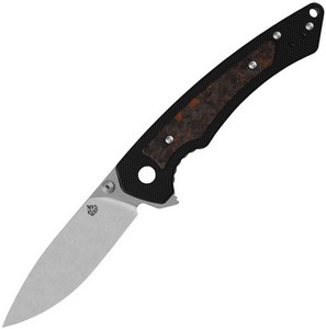 QS177B1 QSP Peregrine Linerlock Pocket Knife Orange Glow