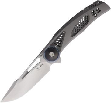 REA148 Reate GTR Framelock Pocket Knife Titanium