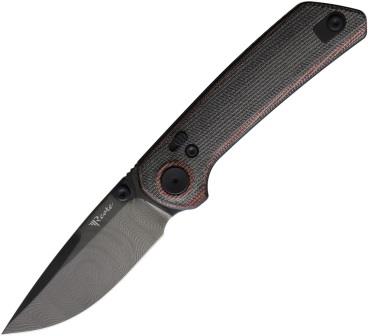 REA206 Reate PL-XT Pivot Lock Pocket Knife Black Red