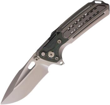 REA221 Reate Terminator 6000 Framelock Pocket Knife Green