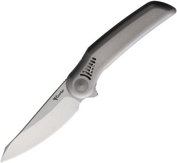 REAGENTS9LB Reate Knives Gent 9 Framelock Pocket Knife Light