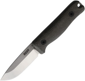 REKF311EGCMBLKA Reiff F3 EDC Fixed Blade Knife