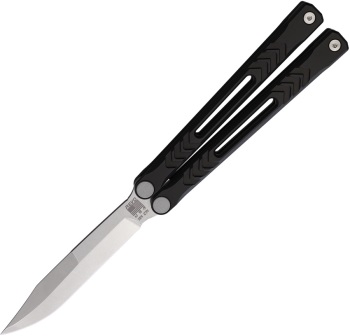 REVNXSPVBK Revo Nexus Balisong Butterfly Pocket Knife Black