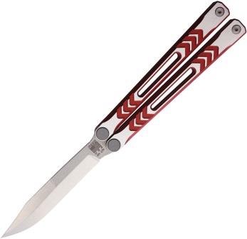 REVNXSTTRD Revo Nexus Balisong Pocket Knife Red