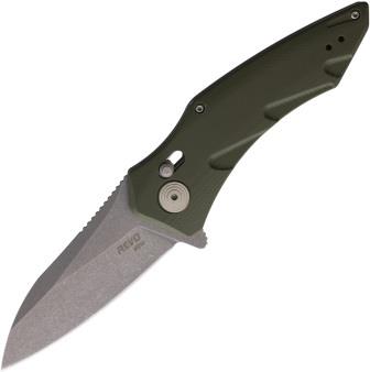 REVSTMDPGN Revo Storm Crossbar Lock Pocket Knife Green