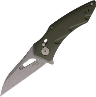 REVSTMWCGN Revo Storm Crossbar Lock Pocket Knife Green
