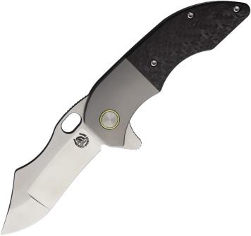 RH031 Red Horse Knife Works War Pig Framelock Pocket Knife