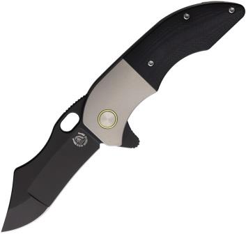 RH037 Red Horse Knife Works War Pig Framelock Pocket Knife