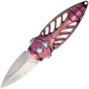 RKMCICADAPI Rike Knife Mini Cicada Flipper Pocket Knife