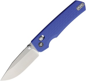 REMETTE Aurora Crossbar Lock Pocket Knife Blue - RMTAURAG3