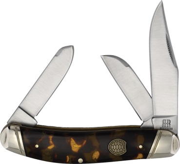 RR2449 Rough Ryder Sowbelly Pocket Knife Imitation Tortoise