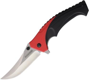 RR2638 Rough Ryder Linerlock Pocket Knife Red Black G10