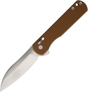RR2719 Rough Ryder Slide Lock Pocket Knife Tan