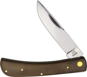 Rough Ryder Brown Burlap Large Work Knife - RR2779